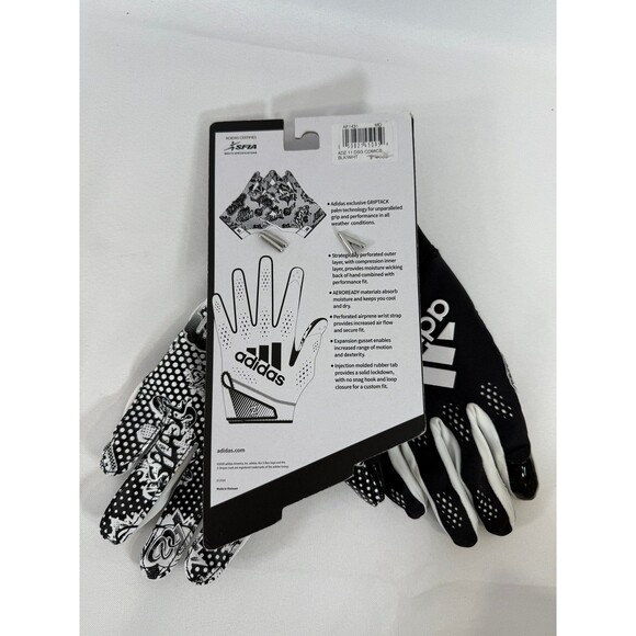 Adidas Adult Men’s Football Gloves Size Medium NEW! - Picture 2 of 3